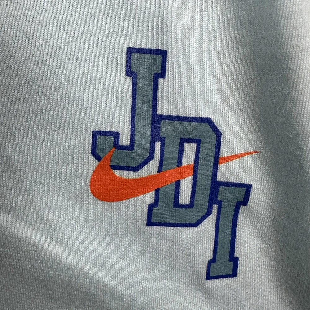 Nike Just Do It Shirt Mens 3XL Light Blue JDI Swoosh Graphic Tee FZ5377-474